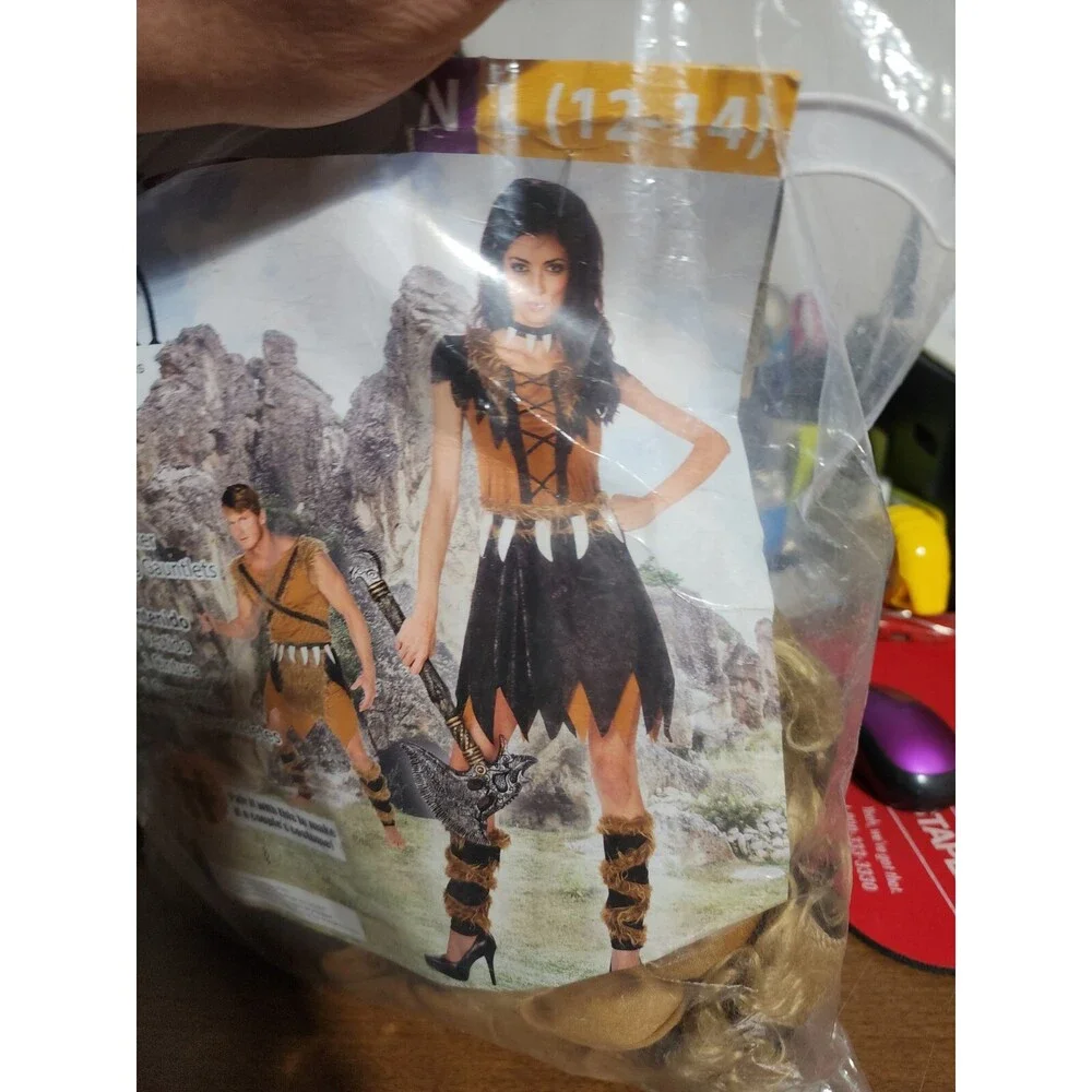 XX 5650 Cave Girl Adult Woman Costume Living Fiction
